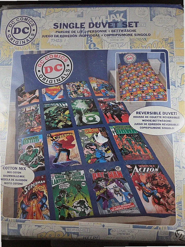 DC Comic Duvet Set