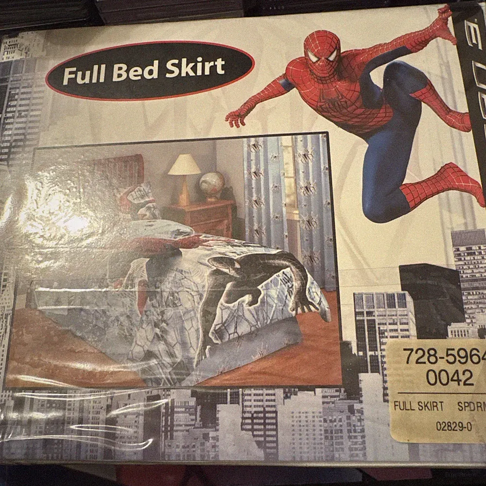 Marvel Columbia Twin Bed Skirt Jay Franco Official Movie Merchandise Spiderman 3