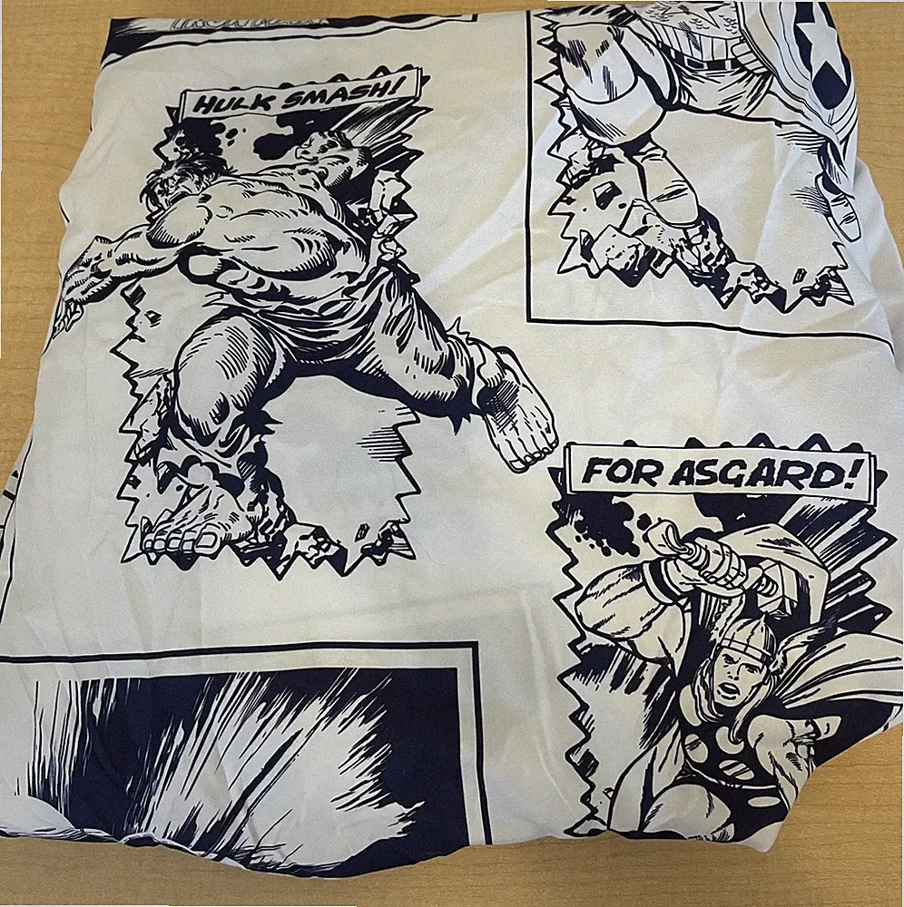 Comic book bedding full size