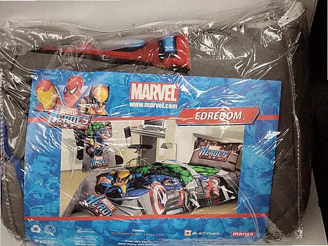 Marvel Heroes Single Duvet 83 x 55 in.