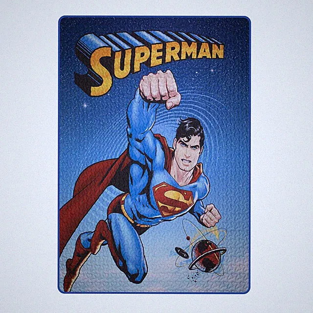 Reversible Bedspread Superman Universe, Twin 68'' x 86''