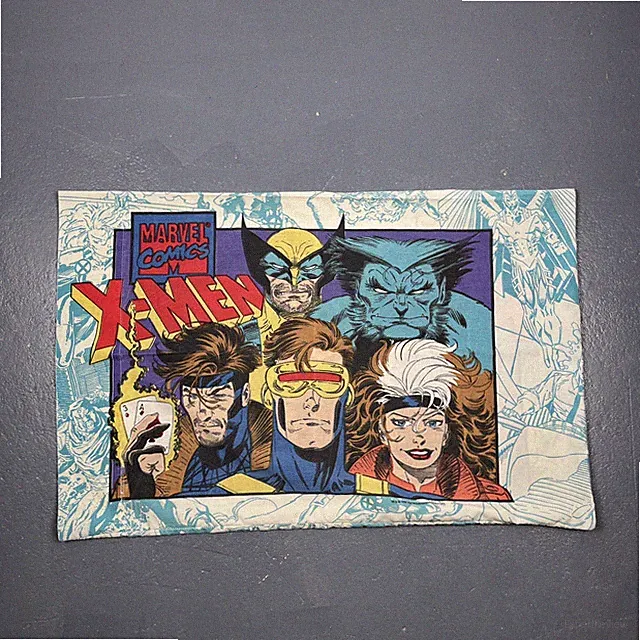 Vintage 1994 X-MEN Marvel Comics Wolverine Mutant pillowcase RARE Kids VTG
