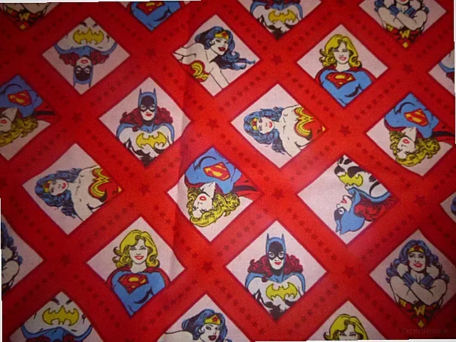 Women Superheroes Cotton Fabric Design a standard handcrafted pillowcase